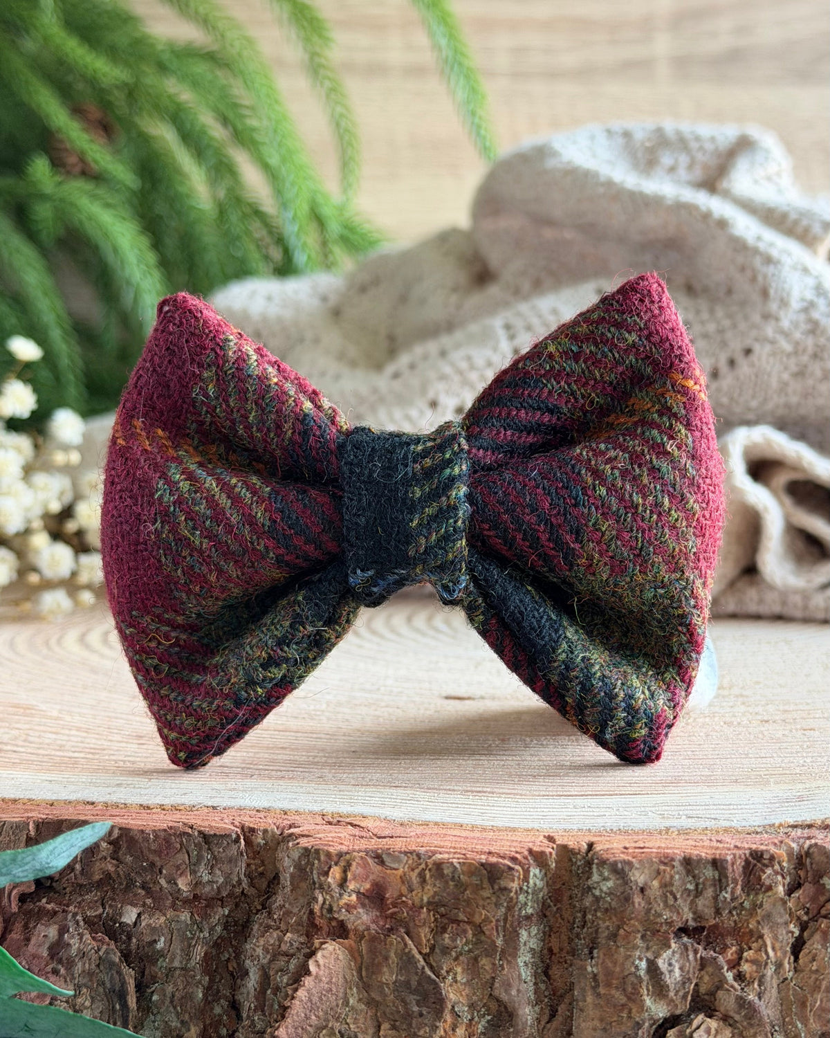 Design Your Own Harris Tweed® Dog Bow Dash Of Hounds