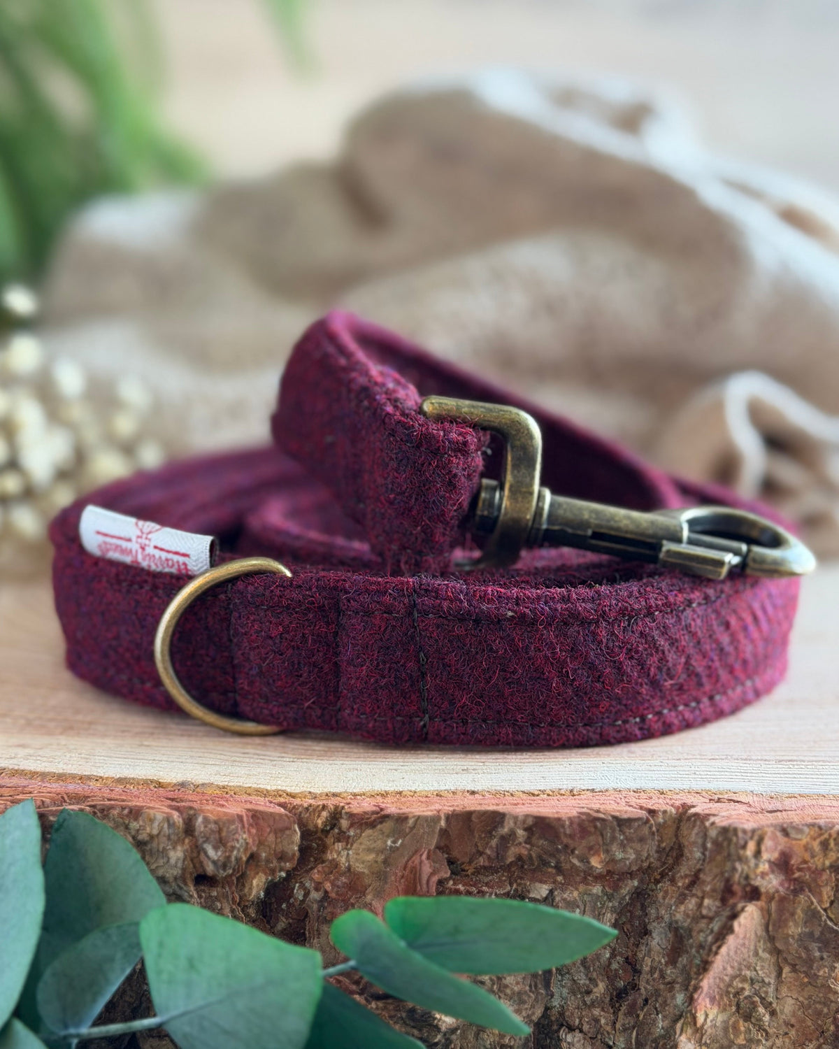 Design Your Own Harris Tweed® Dog Lead Dash Of Hounds