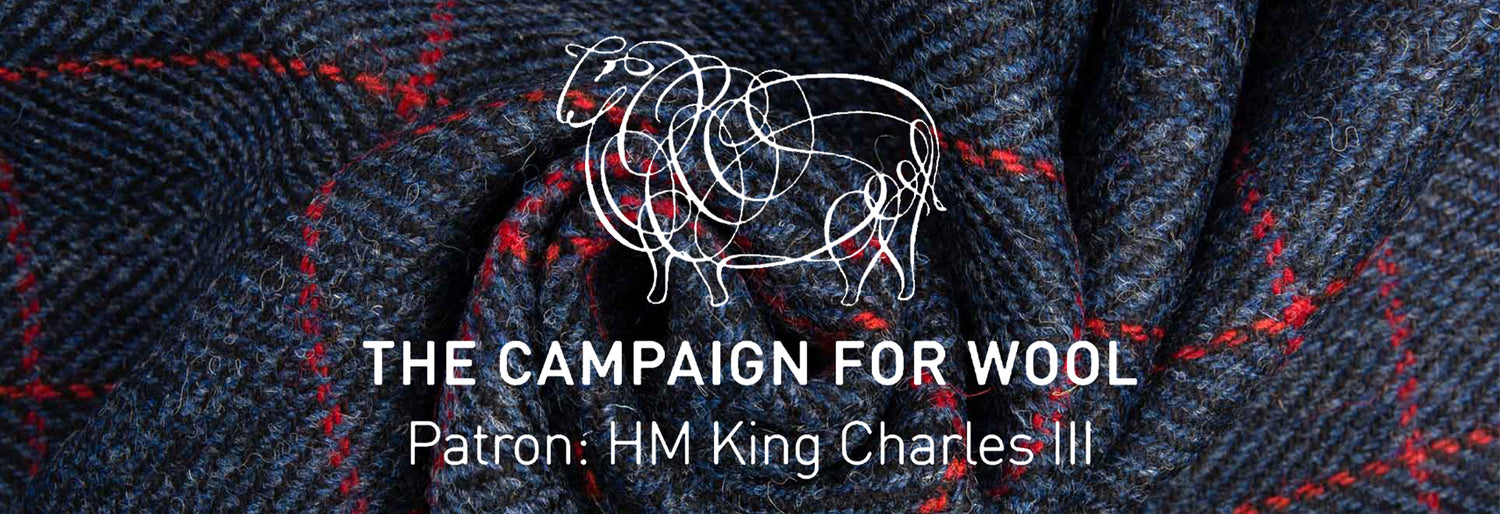 Dash Of Hounds UK are proud supporters of The Campaign for Wool, Patron: His Majesty King Charles III