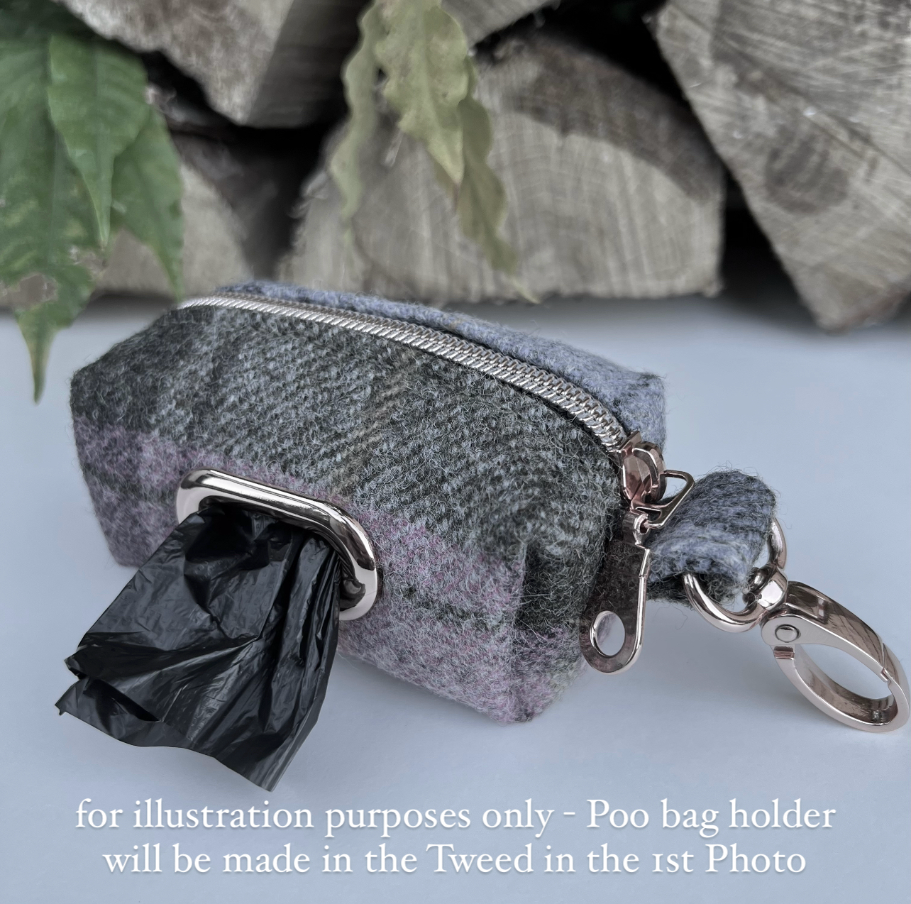 Harris tweed hotsell poop bag holder