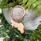 Bone Rose Gold Dog ID Tag | Premium Thick Engraved Steel | 4cm Dog Identification Tags Hunter & Co.