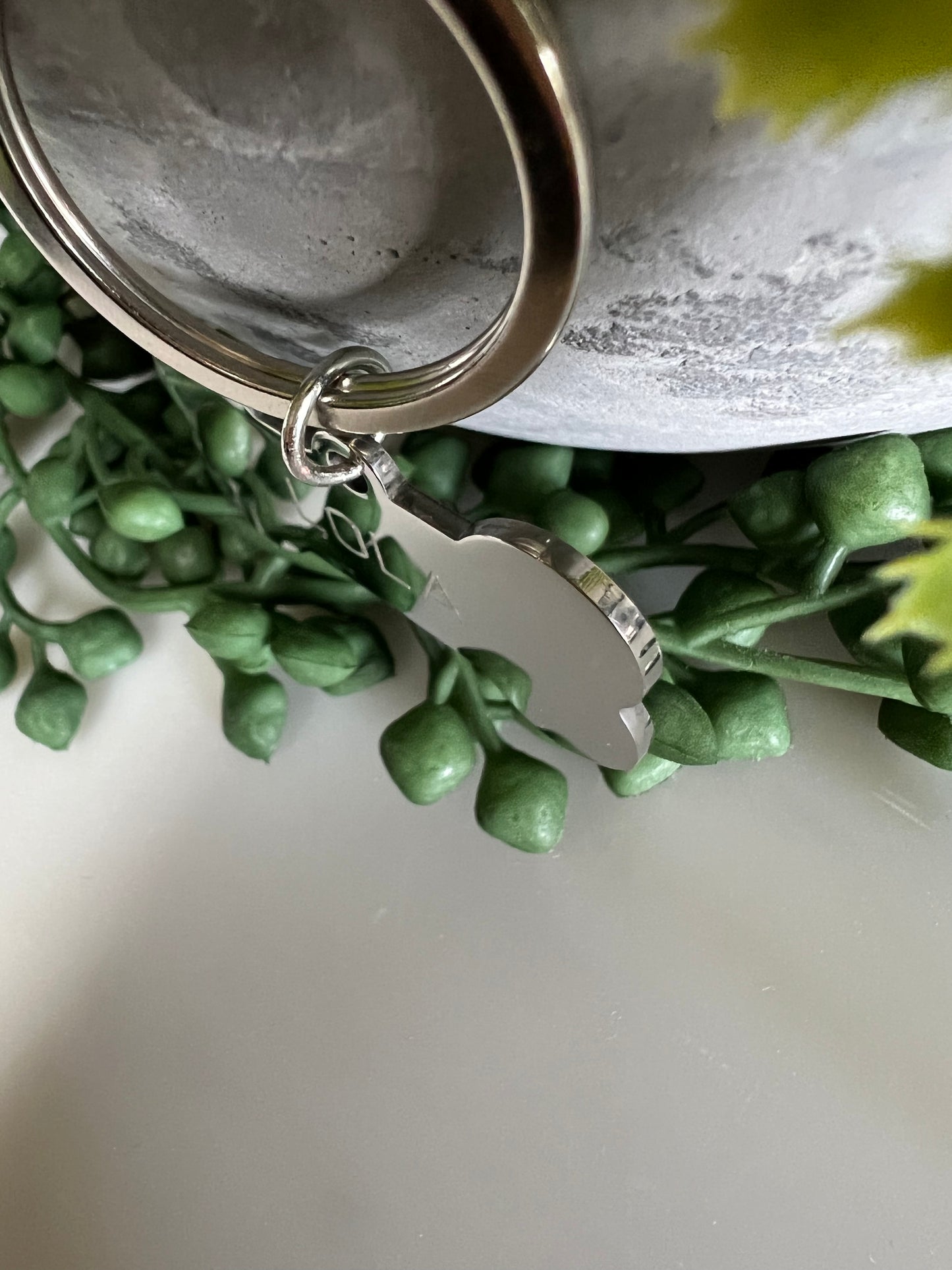 Bone Silver Dog ID Tag | Premium Thick Engraved Steel | 4cm Dog Identification Tags Hunter & Co.