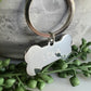 Bone Silver Dog ID Tag | Premium Thick Engraved Steel | 4cm Dog Identification Tags Hunter & Co.